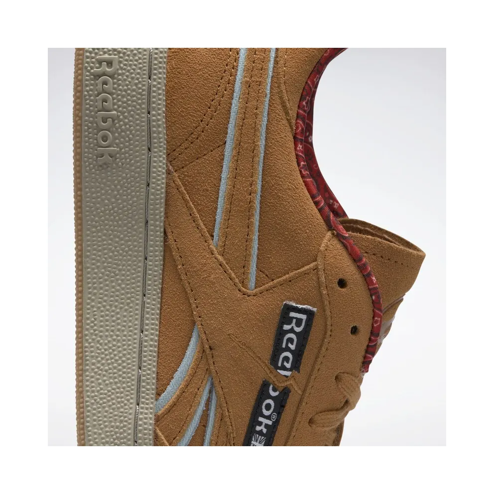 Adidas Jurassic Park Club C Rich Ochre / Diffused Blue / Stadium Red (GZ6322)