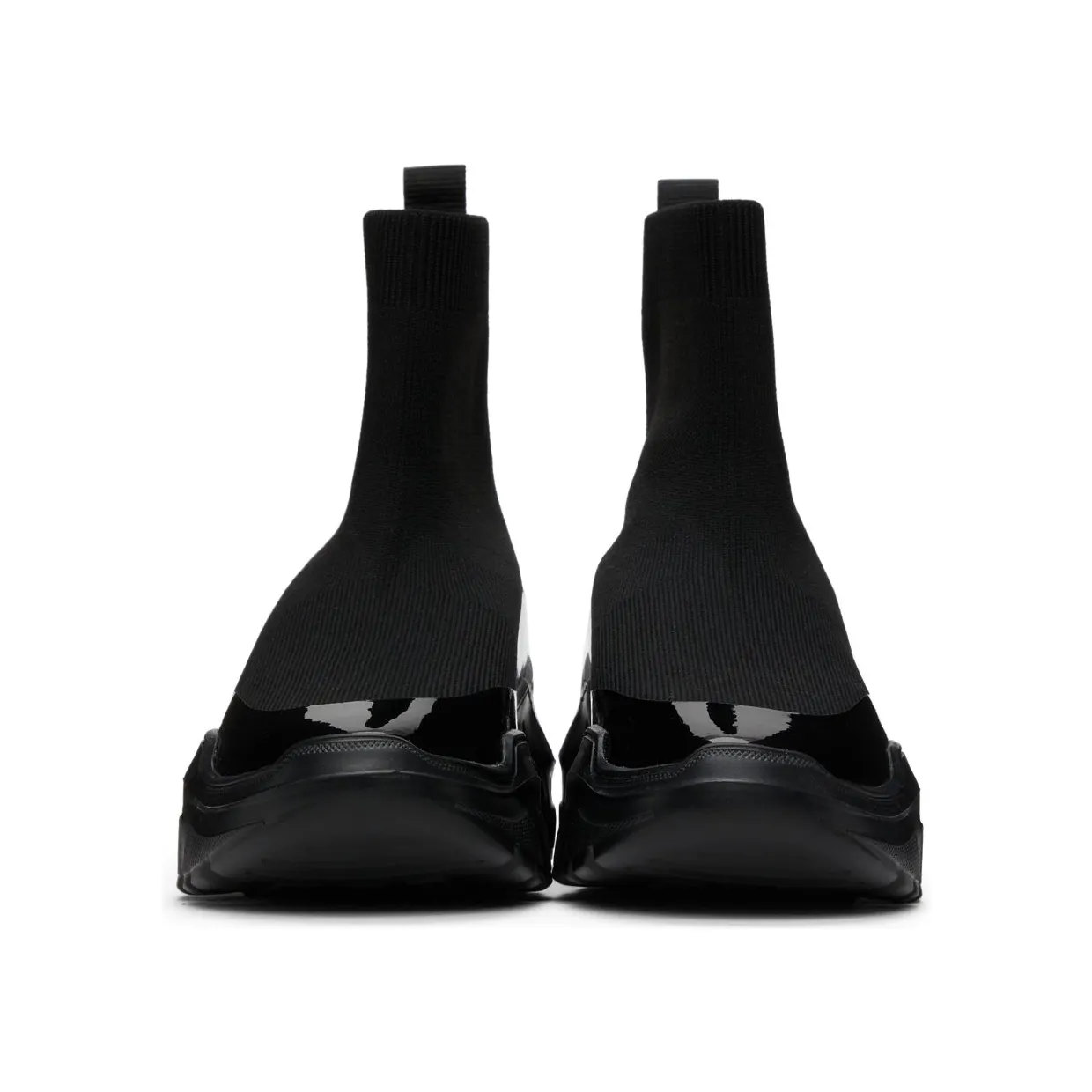 Versace Jeans Couture Black Speedtrack High Sneakers (E71VA3SC5EZS022) (2)
