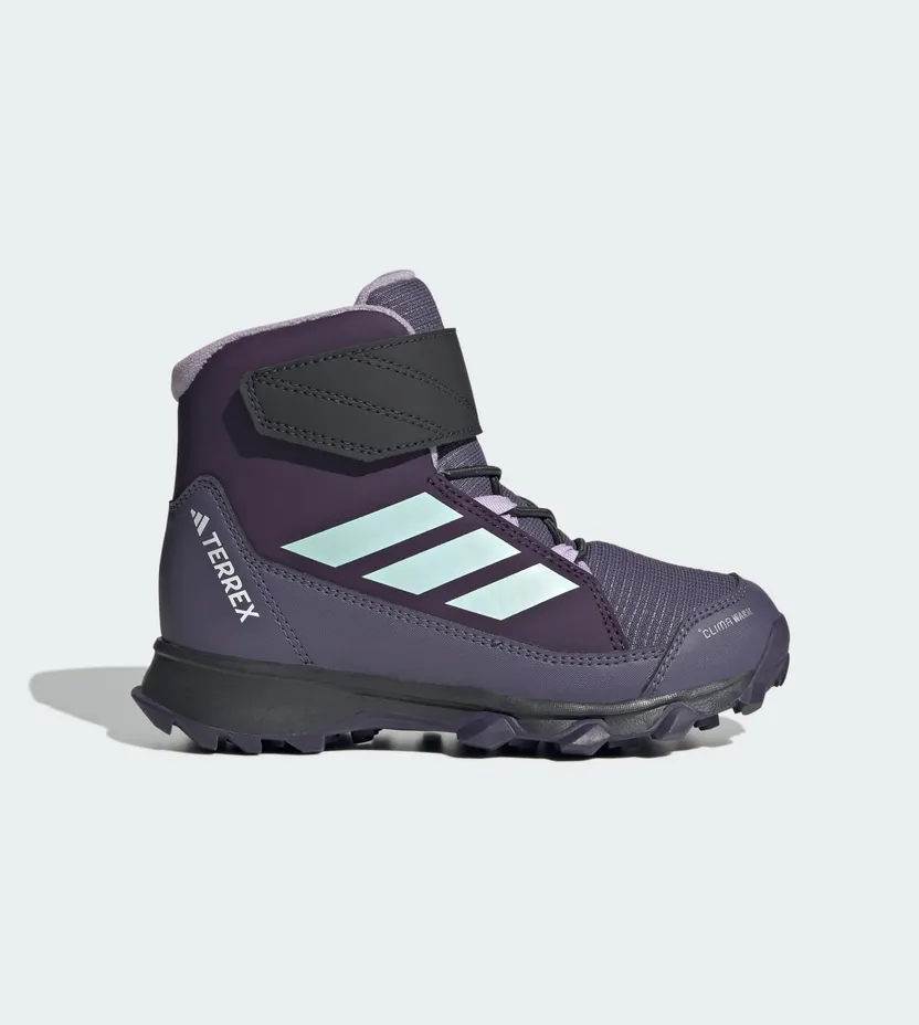 Adidas Terrex Snow CF CLIMAWARM Winterschoenen Kids Aurora Plum / Semi Flash Aqua / Powder Plum (JR4190)