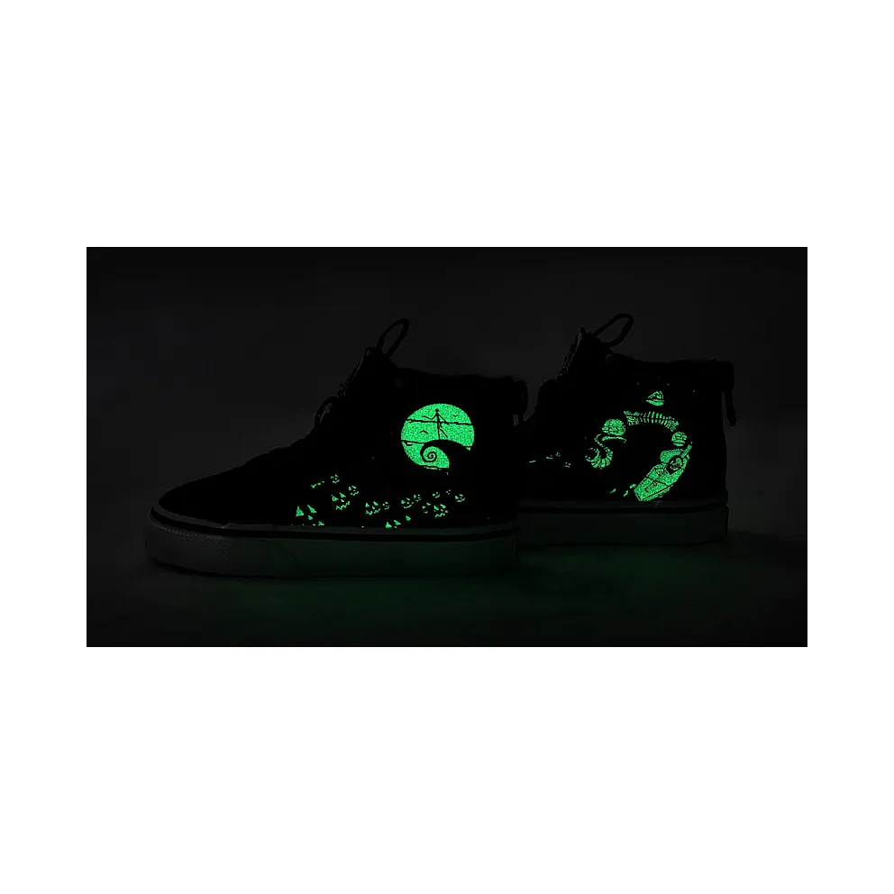 VANS Disney X Vans Sk8-hi Zip Shoes for Toddlers (Black)