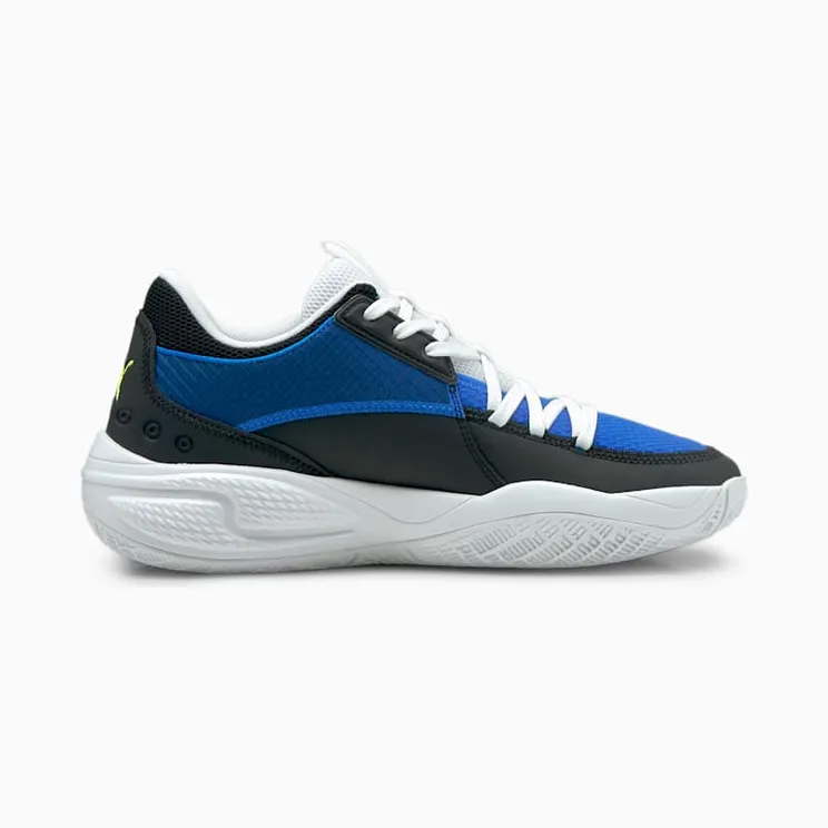 Puma Court Rider I basketbalschoenen Blue/Green (19563401)