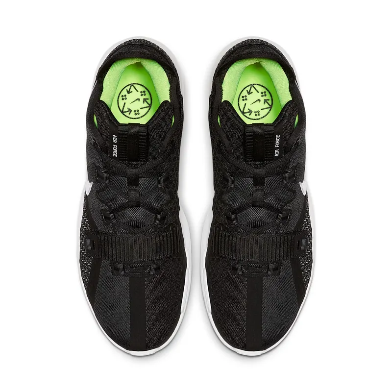 Nike Air Force Max Low Black White Black/White-White-Volt (BV0651-001)