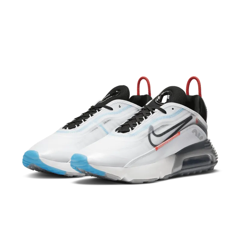 Nike Air Max 2090 Pure Platinum White/Black-Pure Platinum-Bright Crimson (CT7695-100)