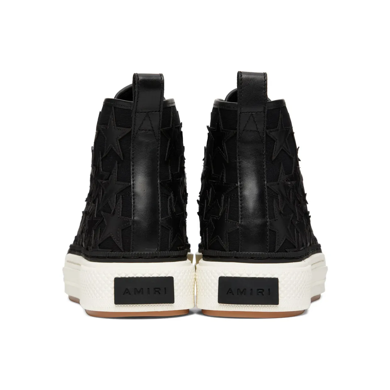 AMIRI Black Stars Court High-Top Sneakers (PF22MFS011-004) (2)