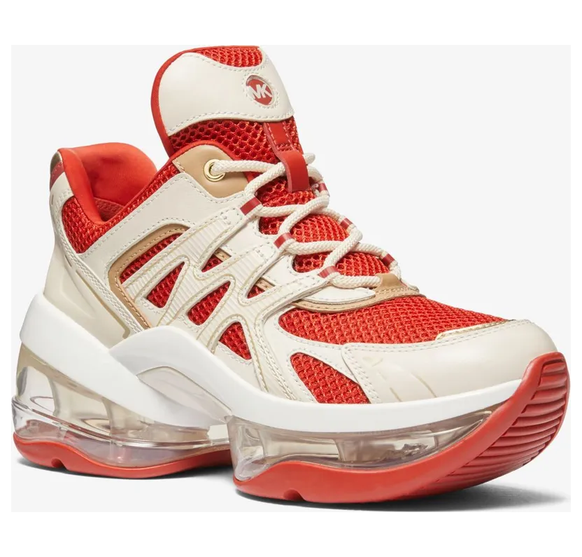 Michael Kors Sneaker Olympia Sport Extreme Bright Terracotta Multi (43F3OLFS4D)