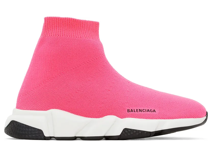 Balenciaga Kids Kids Pink Speed Sneakers (597425-W2DBJ-5891)