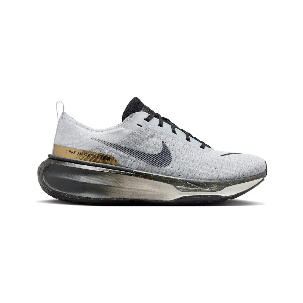 Nike ZoomX Invincible Run 3 White Dark Smoke Grey Light Smoke Grey Black (IB2756-100)