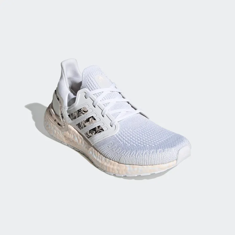 Adidas Ultraboost 20 ‘Glam Pack – White Pink Tint’ Cloud White/Pink Tint/Core Black (FW5721)