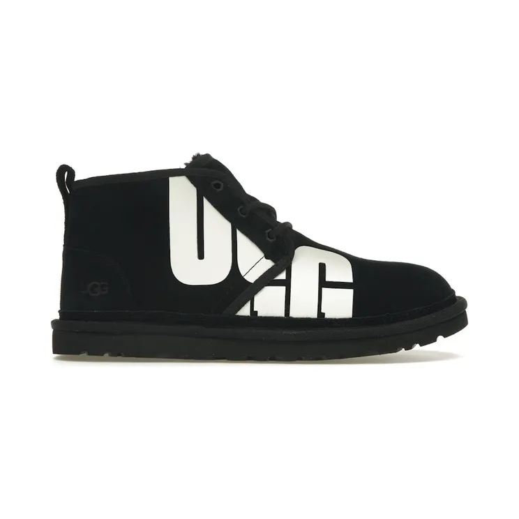 UGG Neumel Boot Chopd Black White (1128215-BLK)