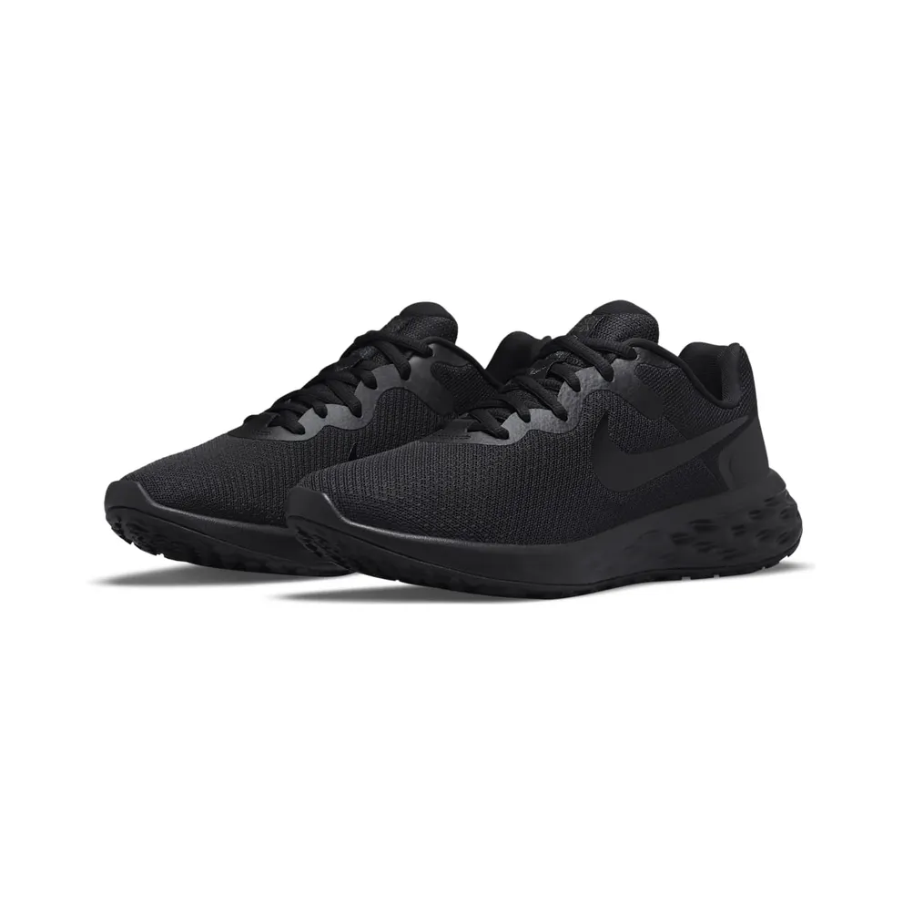 Nike Revolution 6 Next Nature Road Running Black 50% Sustainable Materials (DC3729-001)