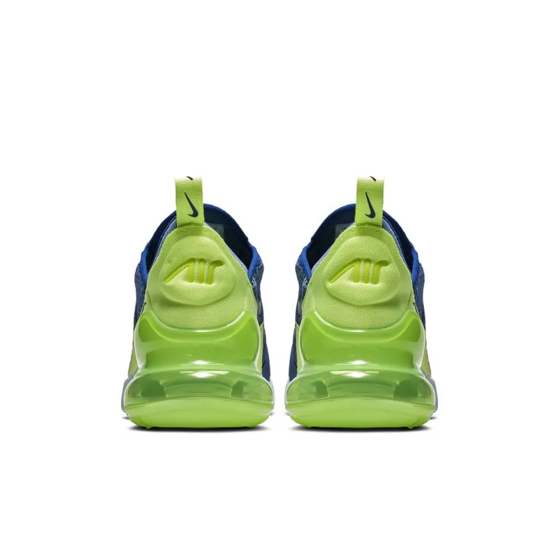 Nike Air Max 270 Indigo Storm Lime Blast (GS) Indigo Storm/Lime Blast-Volt Glow-Indigo Force (943345-406)