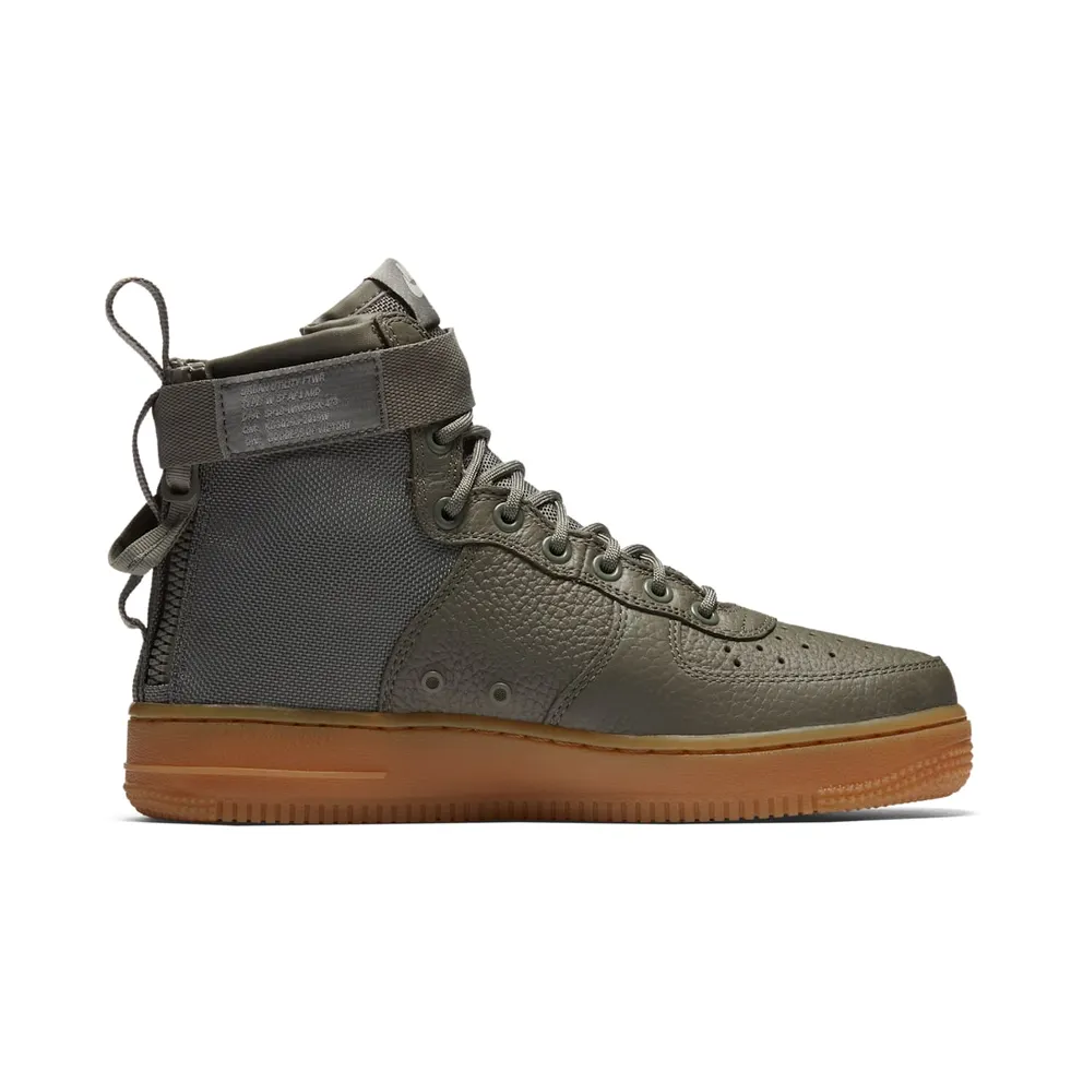 Nike SF Air Force 1 Mid Dark Stucco (W) Dark Stucco/Dark Stucco-Gum Light Brown (AA3966-004)