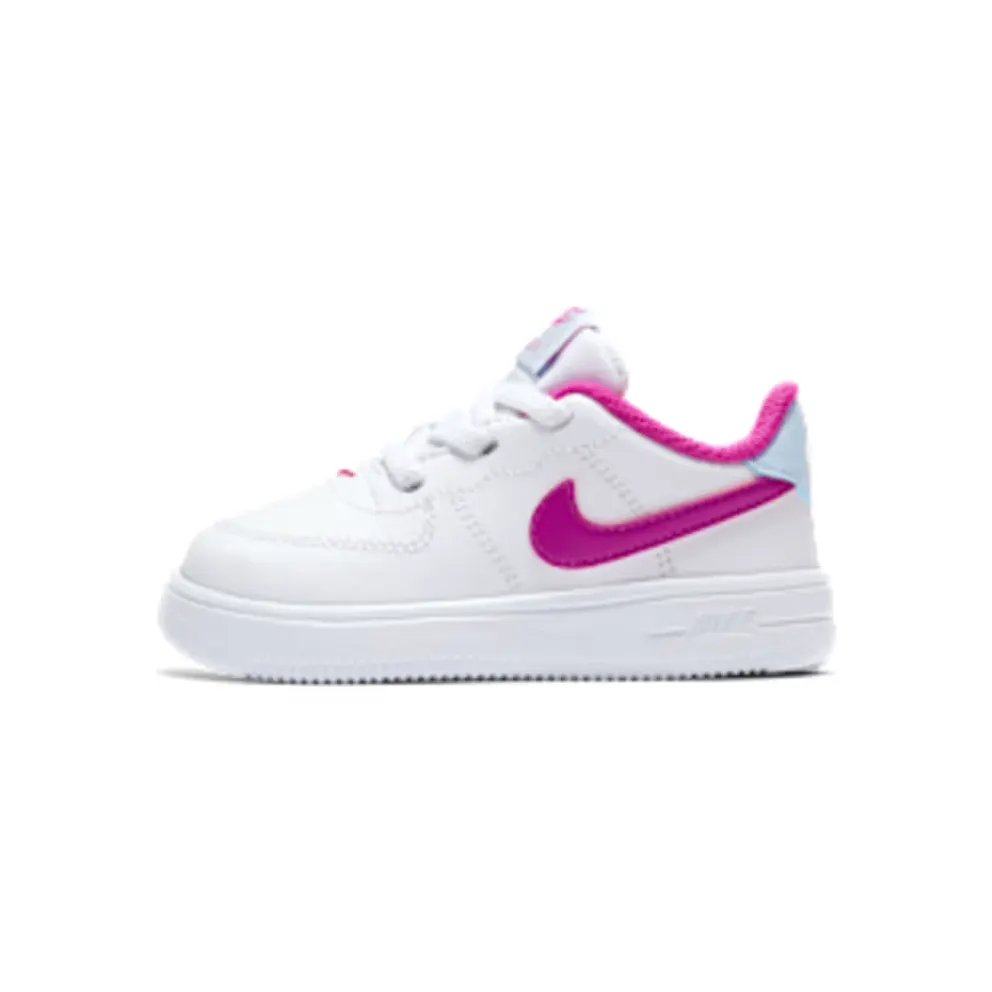 Nike Force 1’18 “White / Hydrogen Blue / Fire Pink” (905220-103)