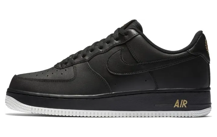 Nike Air Force 1 Low Crest Logo Black