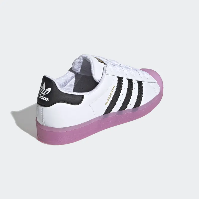 adidas Superstar White Black Shock Purple (W) Cloud White/Core Black/Shock Purple (FW3554)