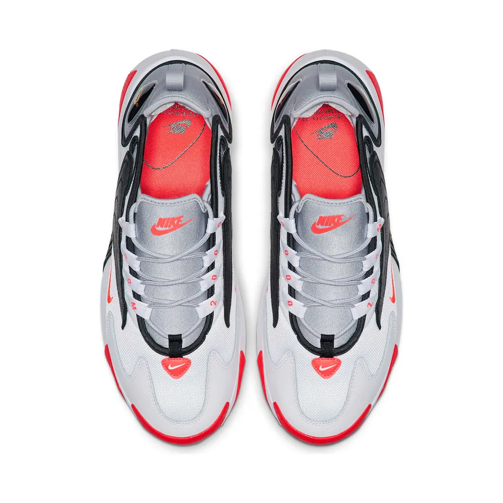 Nike Zoom 2K White White Wolf Grey Black Infrared 23 (AO0269-105)