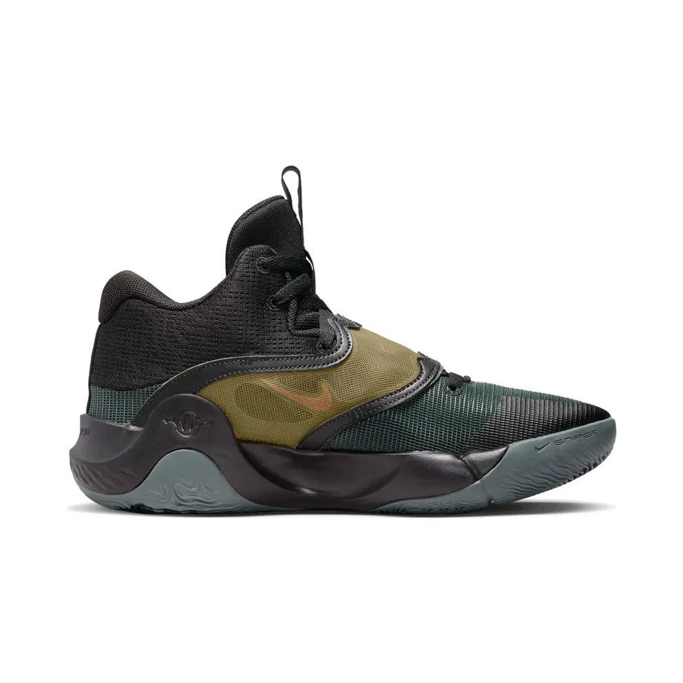 Nike KD Trey 5 X Black Metallic Gold Green (DD9538-010)