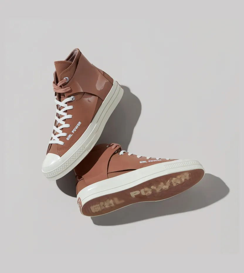 Converse Feng Chen Wang x Chuck Taylor All Star 70s High ‘Cafe Au Lait’ Egret/Cameo Rose (565540C)