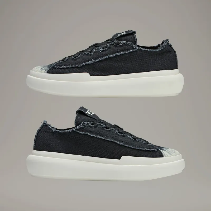 adidas Y-3 Nizza Low Black Off White Worn-In (IF7790)