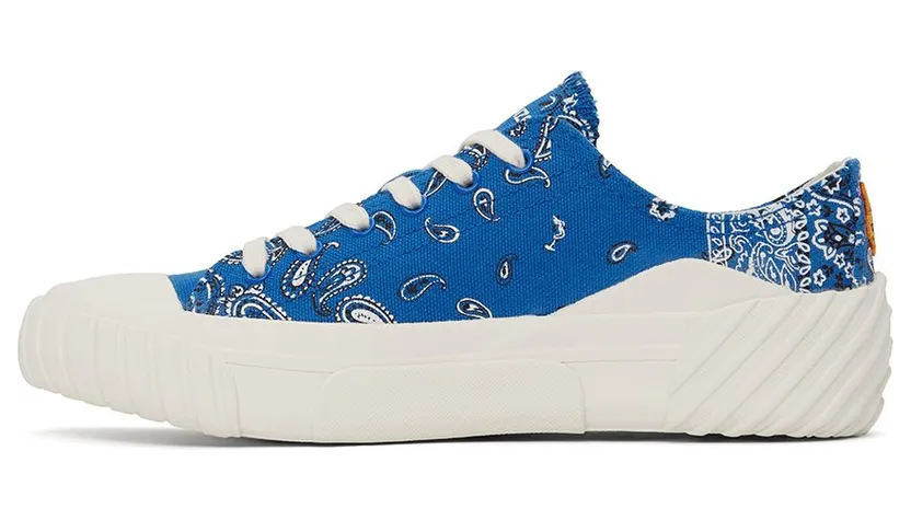 Kenzo Blue Tiger Crest Sneakers (FC55SN430F74) (3)