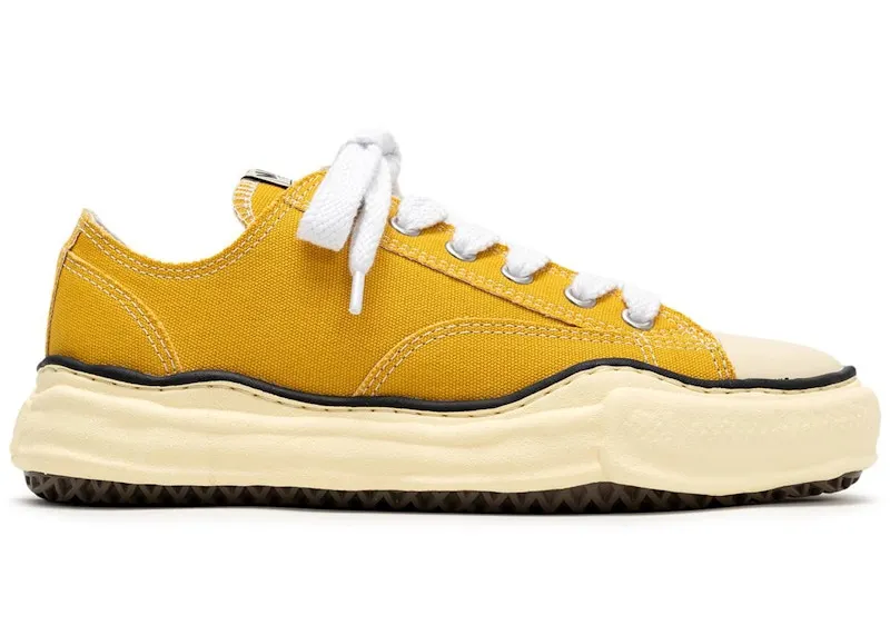 Maison Mihara Yasuhiro Peterson VL OG Sole Canvas Low Yellow (A09FW733-YELLOW)