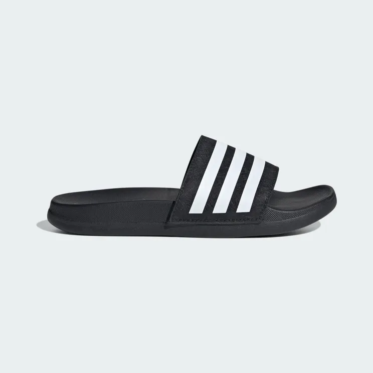 Adidas Adilette Comfort Slides GS “Core Black / Cloud White / Core Black” (IF6118)