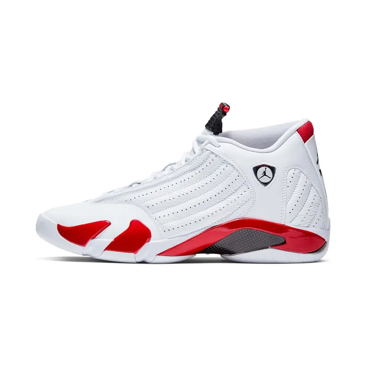 Air Jordan 14 Retro “White / Varsity Red / Metallic Silver / Black” (487471-100)