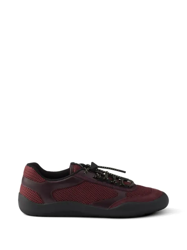 Prada Speedrock Sneakers mit Mesh – Schwarz (1E490OF0053ZM0)