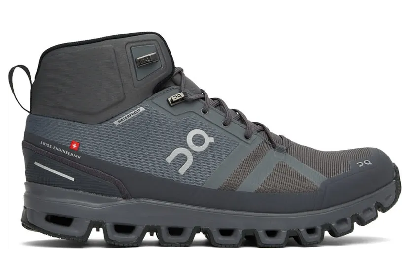 On Grey Waterproof Cloudrock Sneakers (23.99246)