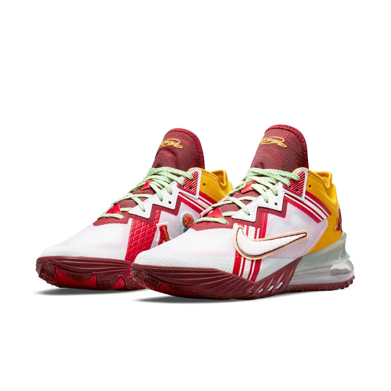 LeBron 18 Low x Mimi Plange ‘Higher Learning’ White (CV7562-102)
