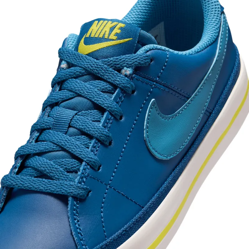 NikeCourt Legacy Court Blue / Sonic Yellow / Phantom (DA5380-402)