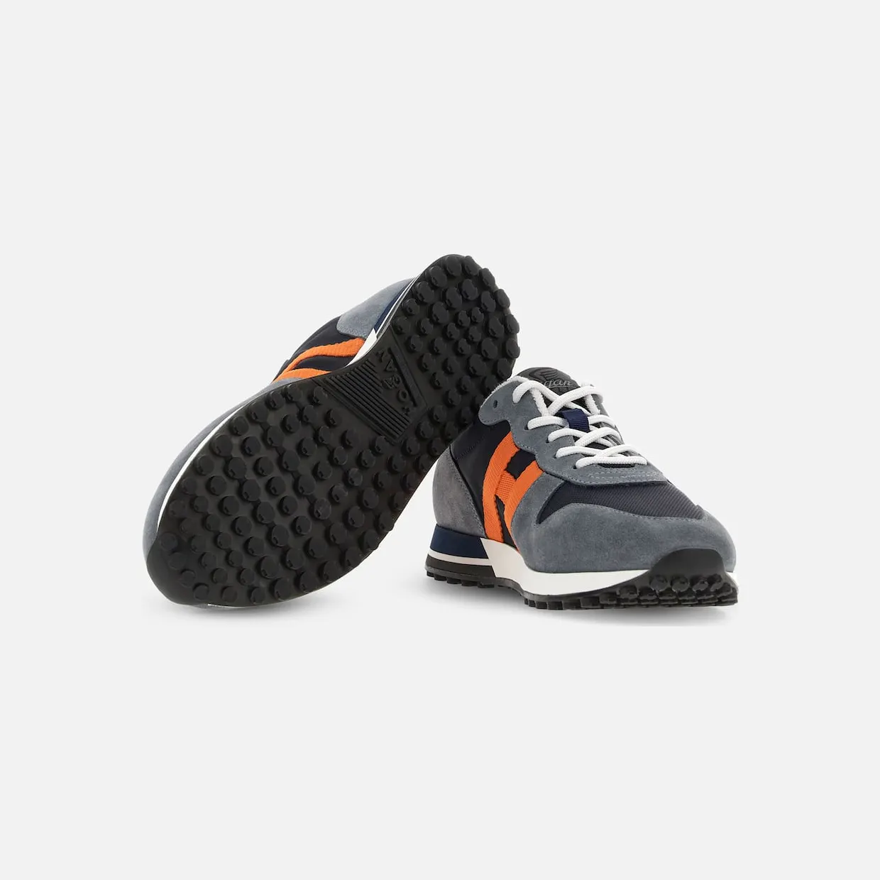 Sneakers Hogan H383 Grey Orange (HXM3830AN51MM40BBA) (4)