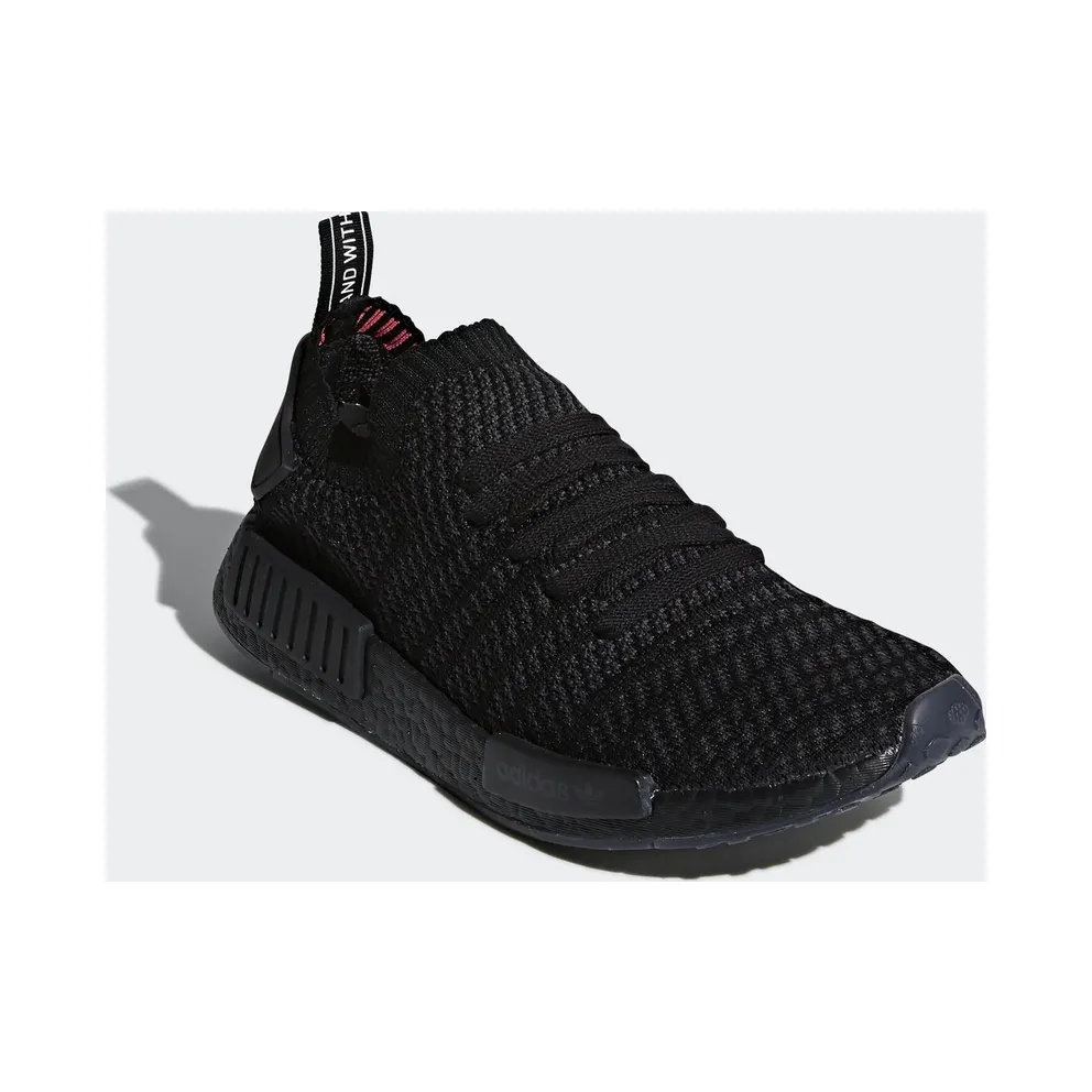 adidas NMD R1 STLT Triple Black Core Black/Utility Black/Solar Pink (CQ2391)