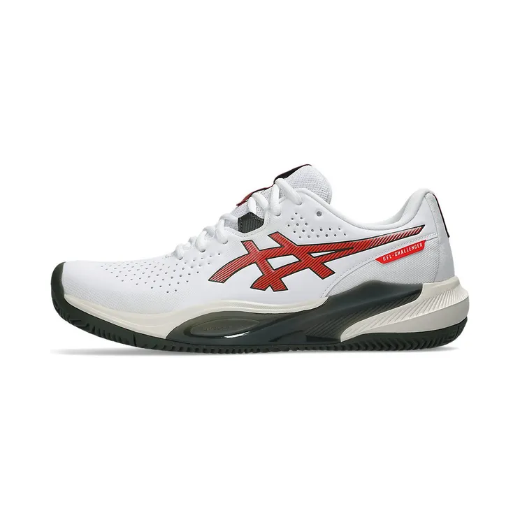 ASICS GEL-CHALLENGER 15 CLAY “White / Cherry Tomato” (1041A508-104)