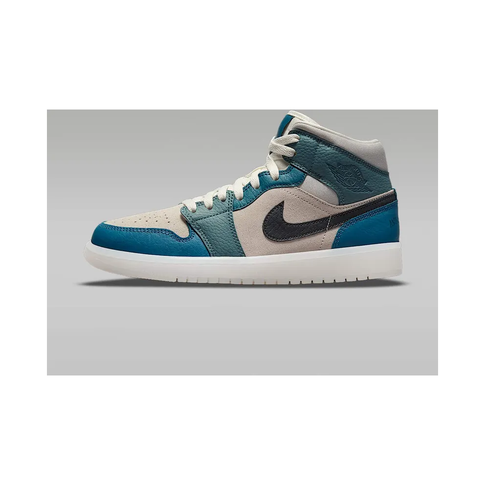 Air Jordan 1 Mid Anti Gravity Machines (2021) – “Dark Pony / Saturn Gold” (DM9601-200)