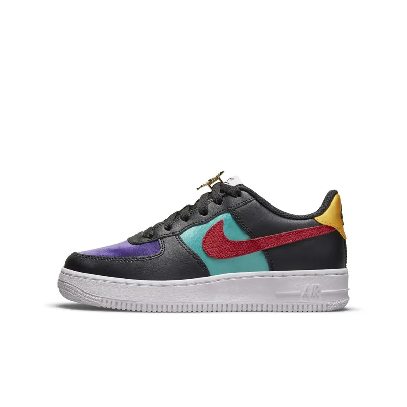 Nike Air Force 1 LV8 EMB Older Kids’ Black (DN4178-001)