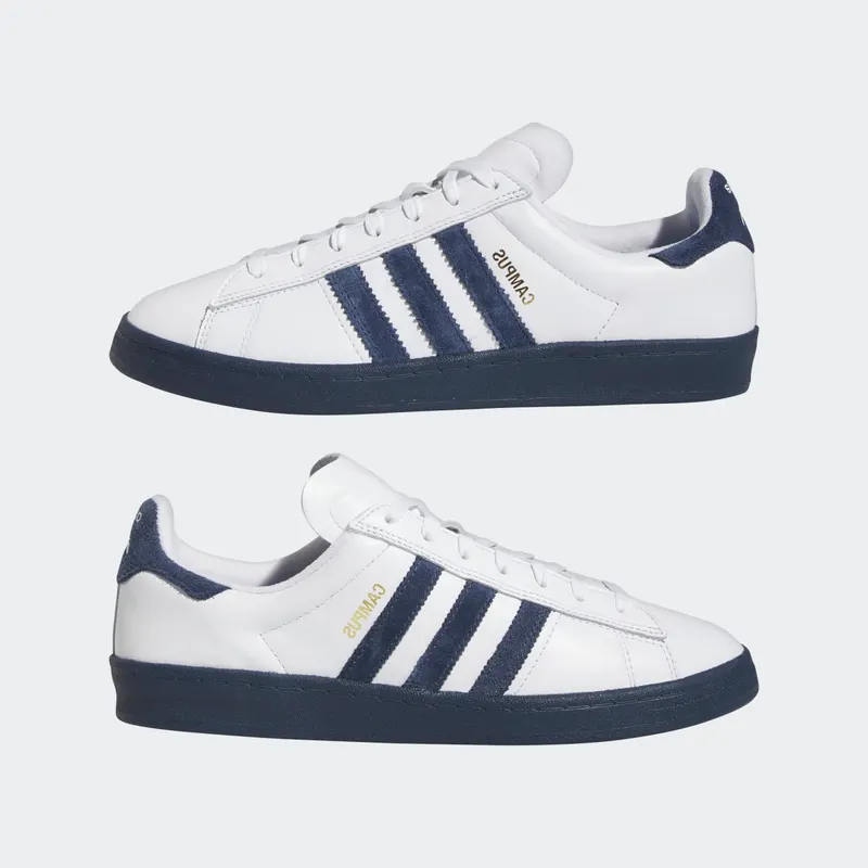 adidas Campus ADV Mirrored Lines Pack White Navy (HP9104)