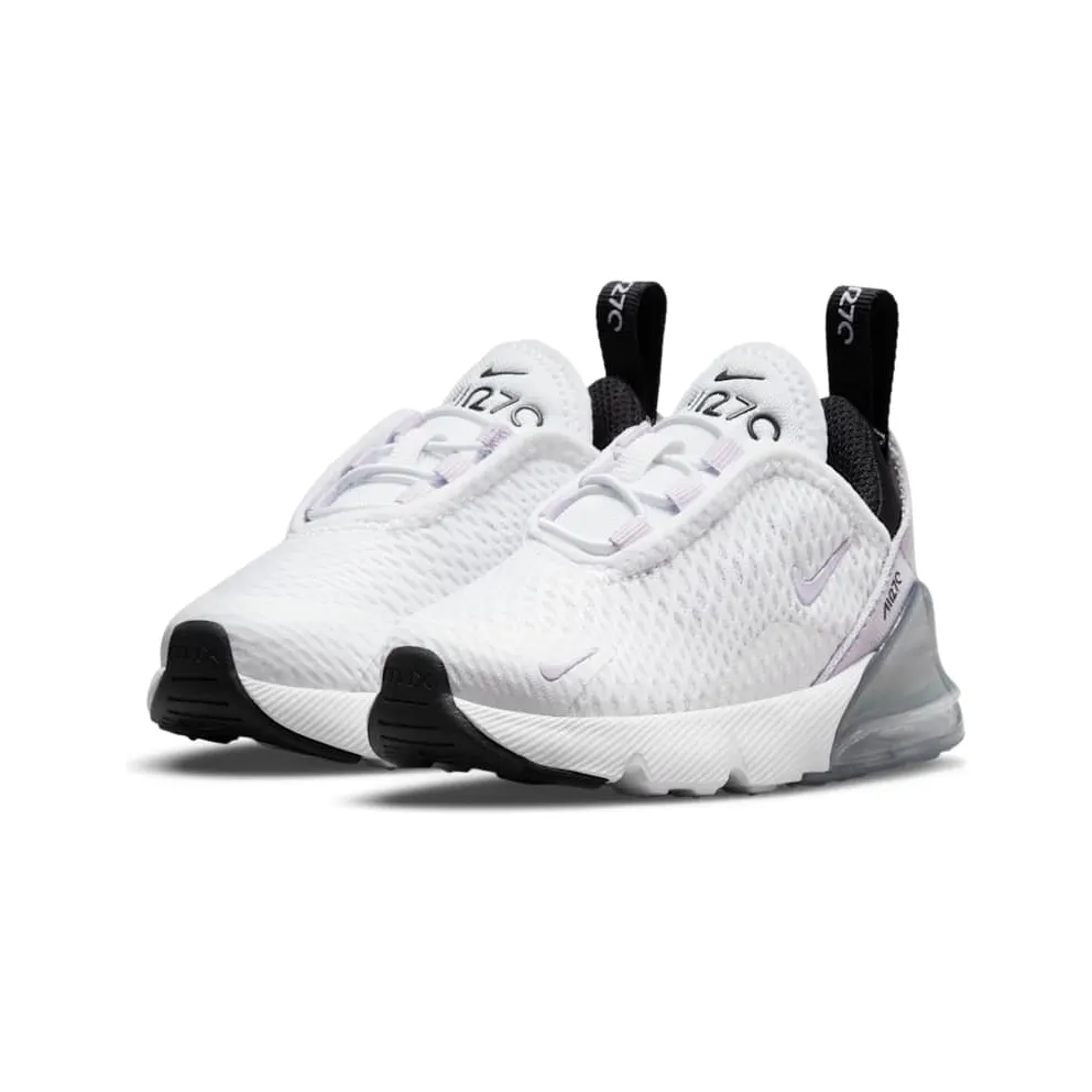 Nike Air Max 270 “White / Black / Metallic Silver / Pure Violet” (DD1646-159)