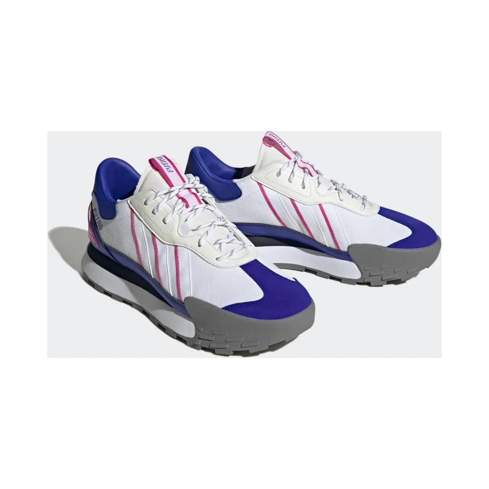 Adidas Futro Mixr Cloud White / Light Blue / Lucid Fuchsia (HQ4574)