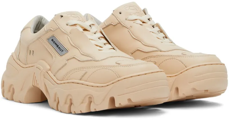 Rombaut SSENSE Exclusive Beige Boccaccio II Sneakers (S22-B-041)
