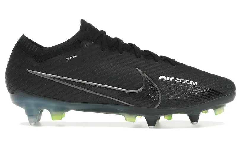 Nike Zoom Mercurial Vapor 15 Elite SG-Pro Anti-Clog Traction Black White Volt (DJ5168-001)