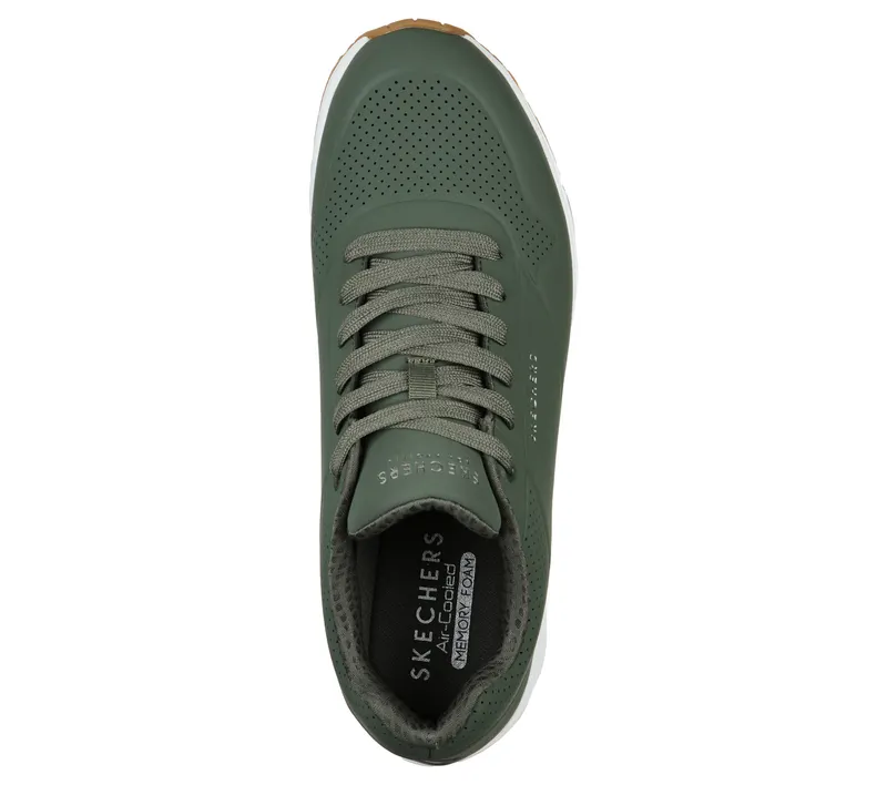 Skechers Uno – Stand On Air – Olijf – “Green” (52458 OLV)