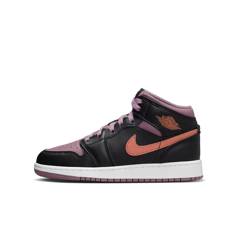 Air Jordan Retro 1 Mid SE GS “Black Sky J Mauve” (FB9909-008)