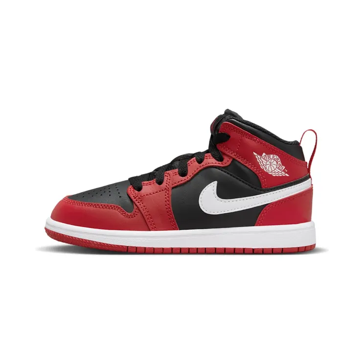 Jordan 1 Mid PS “Black / Gym Red / White” (DQ8424-061)