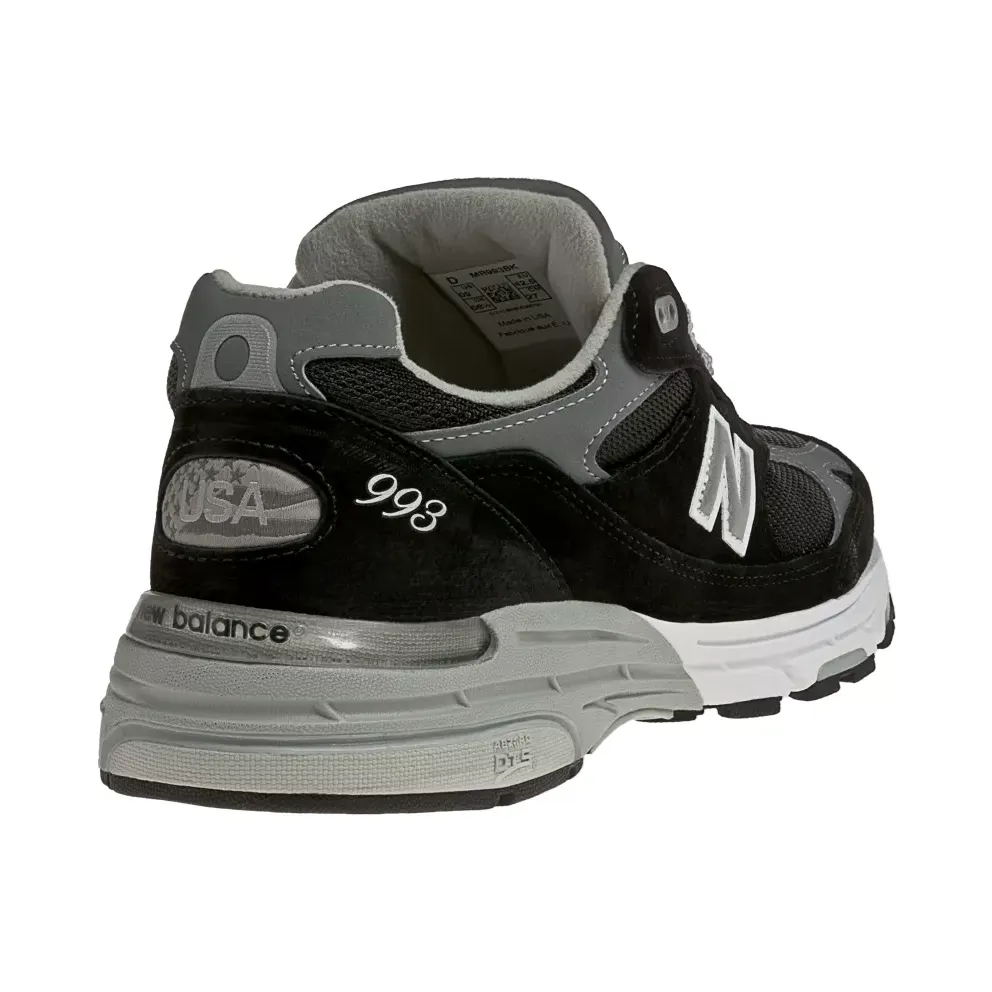 New Balance 993 MIU Black Black/Grey (MR993BK)