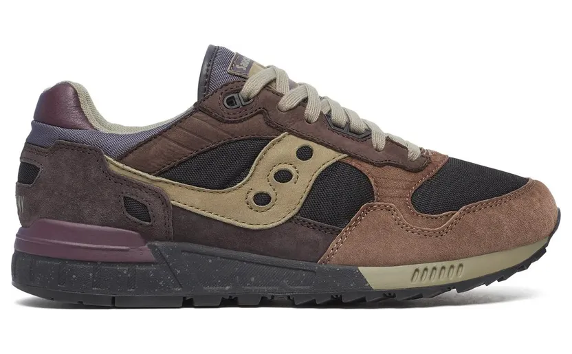 Saucony Shadow 5000 Dark Grey Plum Brown (S70944-1)