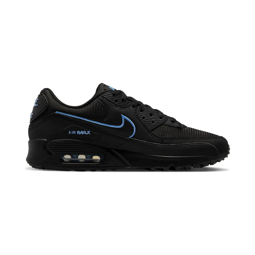 Nike Air Max 90 Black University Blue (FJ4218-001)