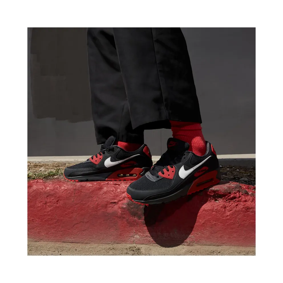 Nike Air Max 90 “Black / Red” (FB9658-001)