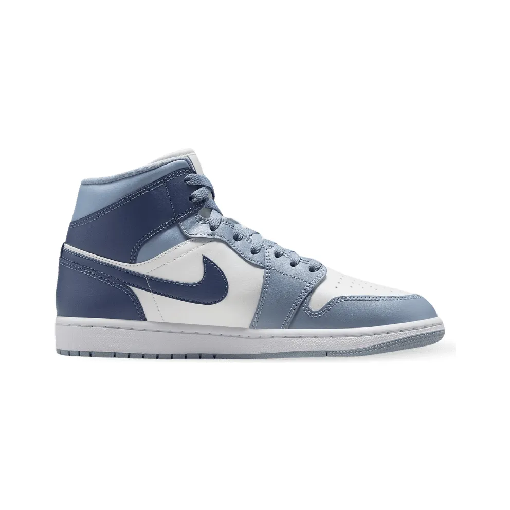 Nike Air Jordan 1 Mid SE Black Chrome (W) (BQ6472-140)