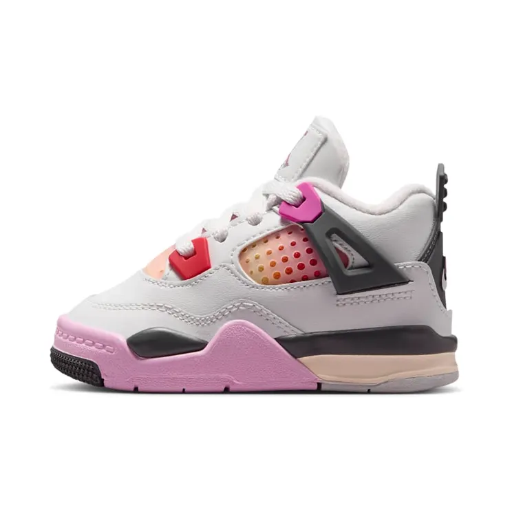 Jordan 4 Retro TD Comic “Off-White / Anthracite / Fire Pink” (IO2364-100)